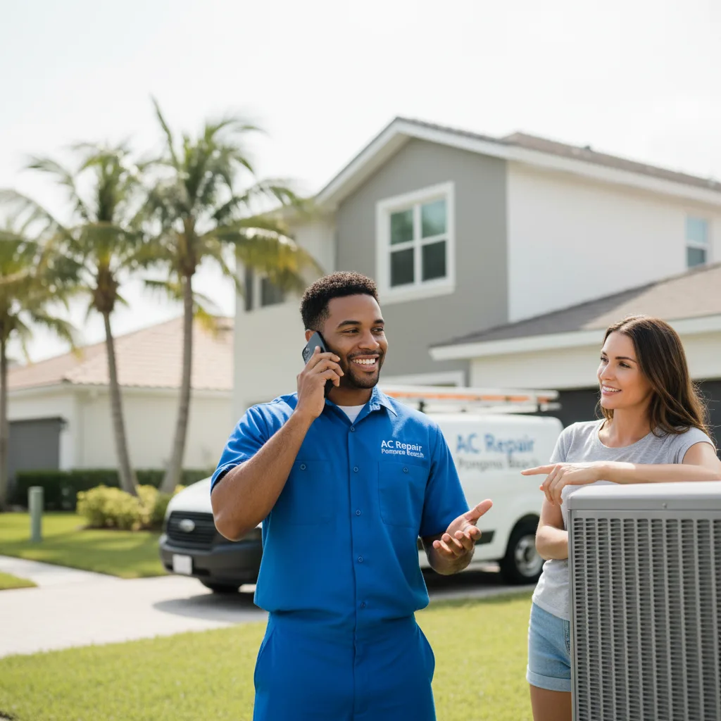 AC Repair Pompano Beach customer support in Highland Village